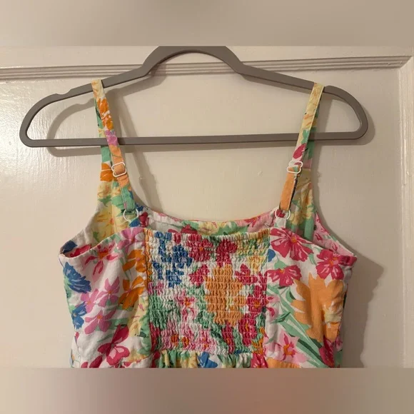 Old Navy Multicolor Floral Cami Dress Size Medium - Picture 5 of 9